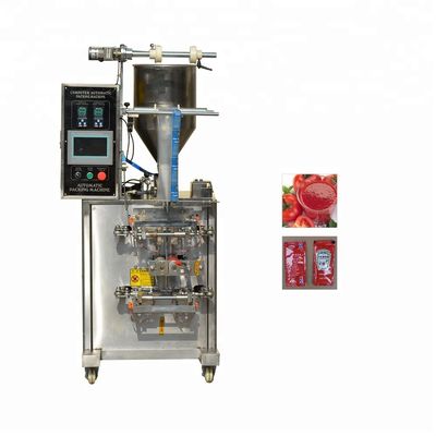 चीन लंबवत टमाटर सॉस पैकेजिंग मशीन 3/4 साइड सील / तकिया सील उपलब्ध आपूर्तिकर्ता