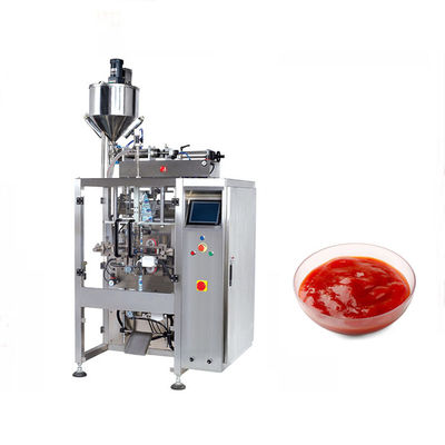 चीन केचप / हनी / ब्लूबेरी जाम के लिए इलेक्ट्रिक संचालित प्रकार सॉस पैकेजिंग मशीन आपूर्तिकर्ता
